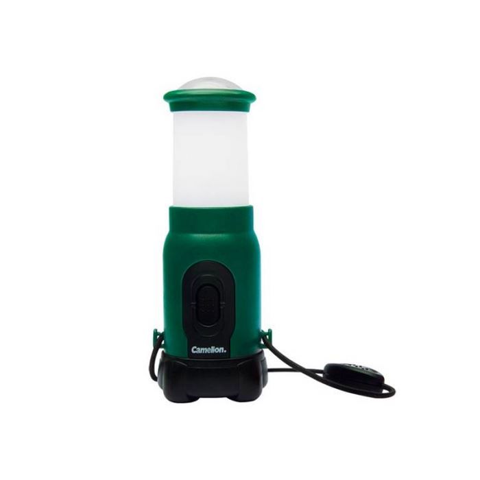 Lanterne LED Camelion TRAV Lite - Vert - Pile - Extérieur - Campagne