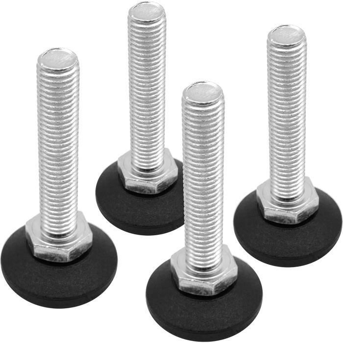 Lot De 4 Vis De Réglage M6 Pour étrier De Frein V – Alliage Aluminium, Filetage Profond, Légères 4,4 G, Pour VTT Et Vélo De Route