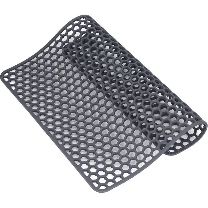Plateau De Savon En Silicone Pour évier De Cuisine - 45x8x1,7 Cm, Antidérapant, Séchage Rapide - 11