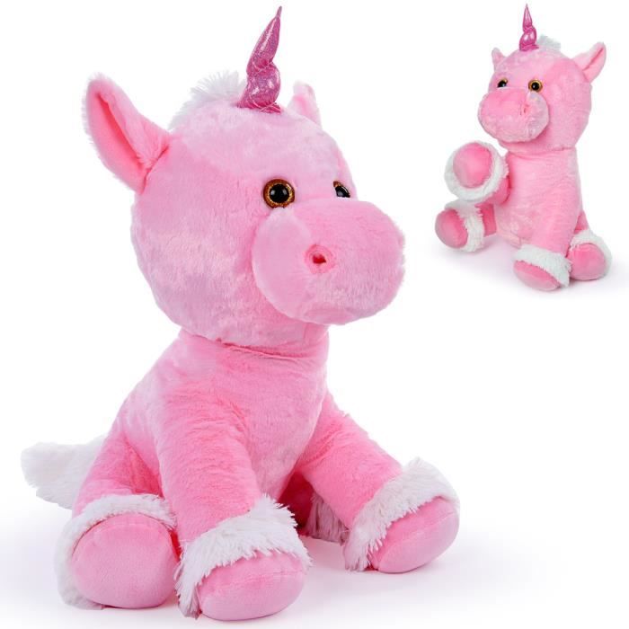 Peluche Licorne Douce Oreiller Câlin Mignon Peluches Peluches Jouet Enfants Peluches  Peluches Jouets Pour Anniversaire, Saint-Valentin, Noël