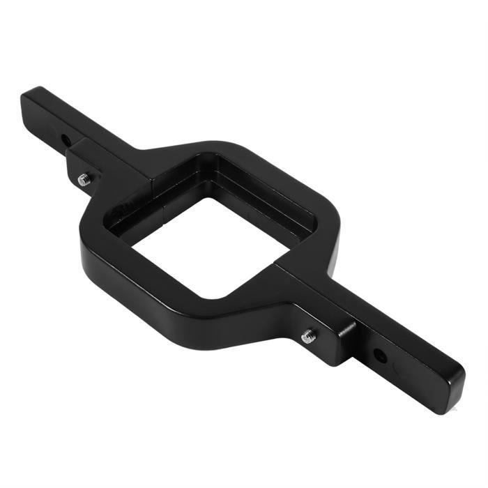 CXWXC Porte vélo électrique pour attelage de remorque 2 vélos, Charge utile maximale 60 kg, Porte-vélos d'attelage de remorque avec feu arrière