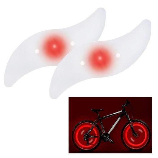 mavura feux de vélo »powerlights rayons de vélo éclairage led rayon lumineux«, éclairage de roue, éclairage de jante, lumière, lampe