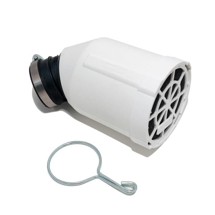Doppler - Racing Doppler Filtre à air, boîte blanche, filtre noir grill blanc Réf 18074