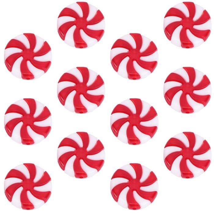 50pcs Amusant Faux Bonbons Pendentif Arbre De Noel Decor De Fete De De De Guirlande Lumineuse D Exterieur Luminaire D Exterieur Cdiscount Maison