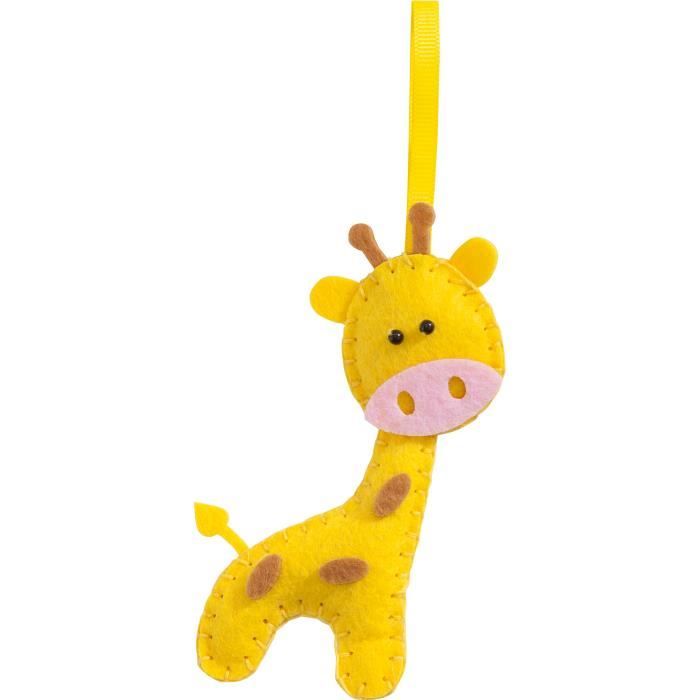 Kit de couture « Mini Filzinies » Girafe