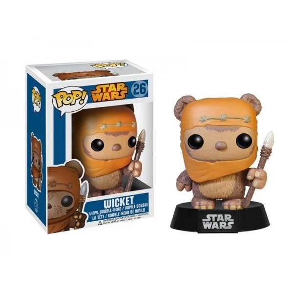 Acheter Figurine Funko Pop! Star Wars: Wicket Reconditionné - 39,00 € Figurine Funko Pop! Star Wars: Wicket Reconditionné - Funko reconditionné disponible sur Cdiscount Seconde Vie