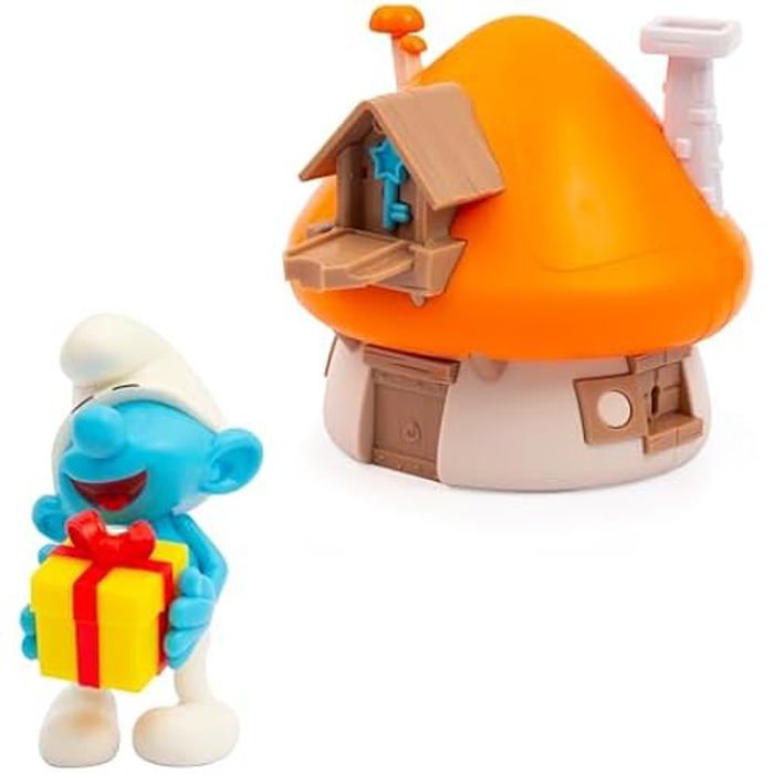 Jouet - GIOCHI PREZIOSI - Maison Magique Qui souvre - Figurine Stchroumpfette - Accessoires
