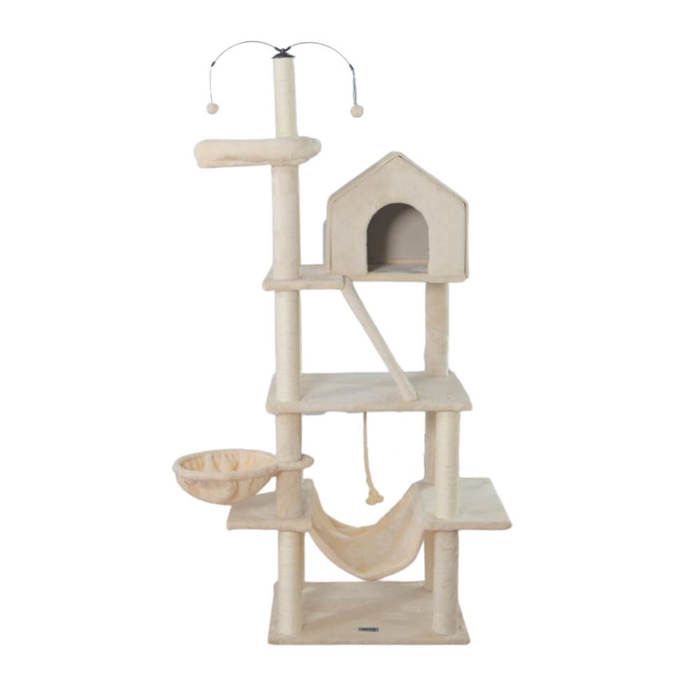 Comparer les prix de Arbre à chat HOME DELUXE FURRY - beige