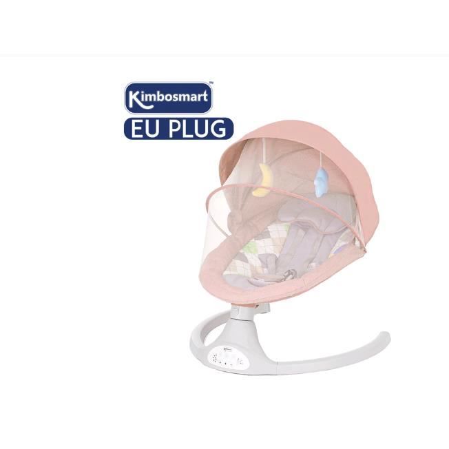 Transat bébé Chaise Longue électrique à bascule pour bébé, avec