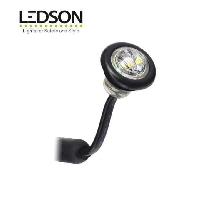 Ledson ampoule LED T10 W5W rouge 12v