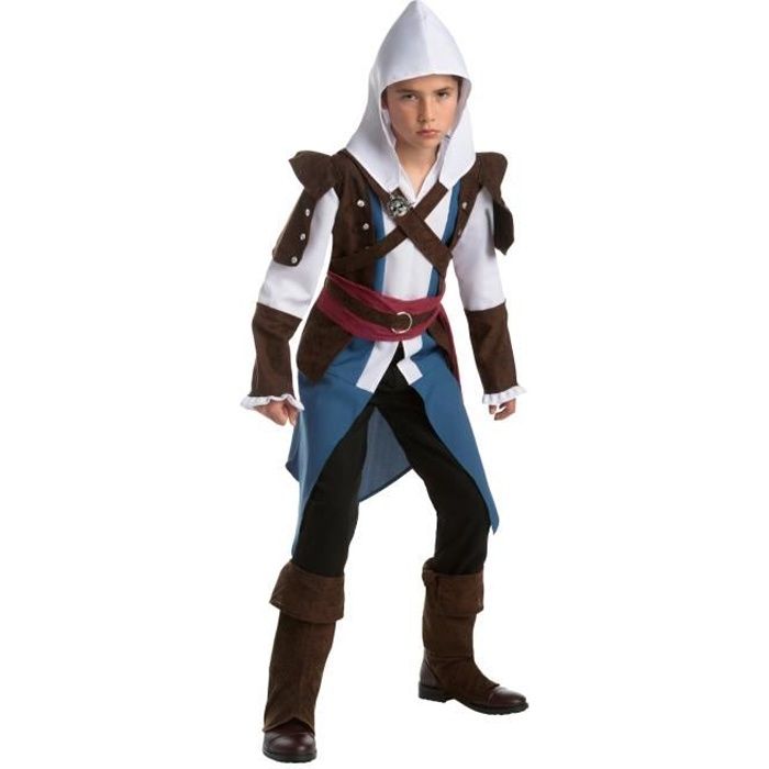 Licensed Assassin/'s Creed Edward Kenway jeu classique Teen garçon 12-14 Costume