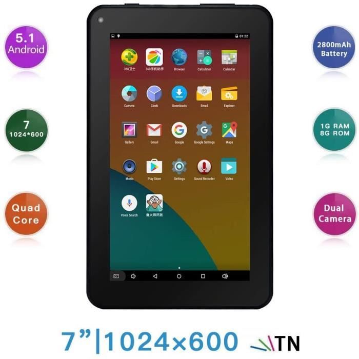 Tablette - Tablettes tactiles 7 pas cher