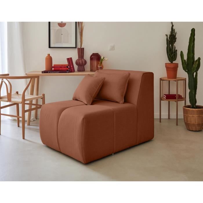 Canapé modulable Tissu Pas cher Confort