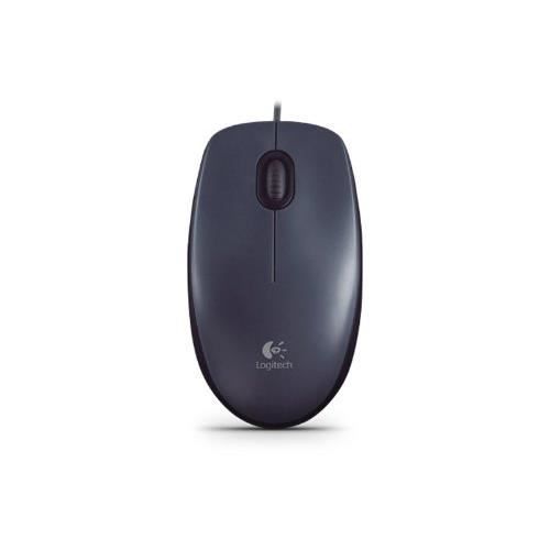 Souris - LOGITECH - 2227151 - Filaire - Optique - Noir