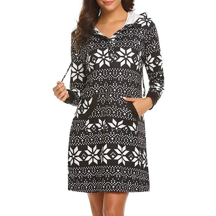 robe pull de noël