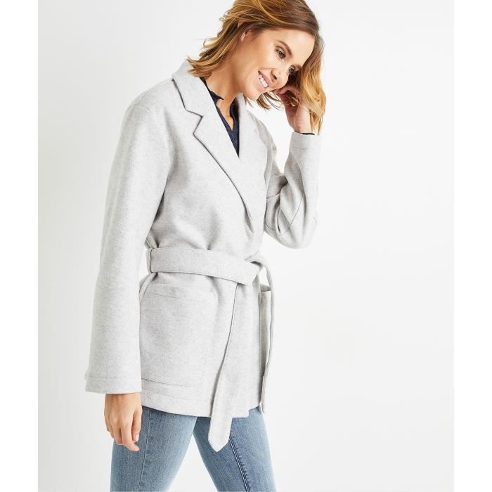 manteau mi saison femme