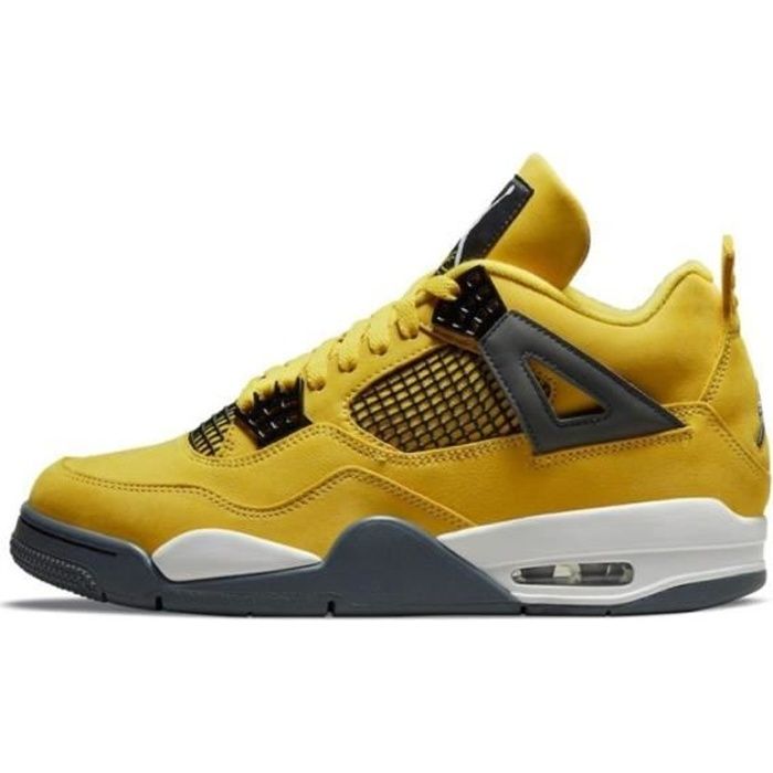 Air jordan 4 retro jaune - Cdiscount