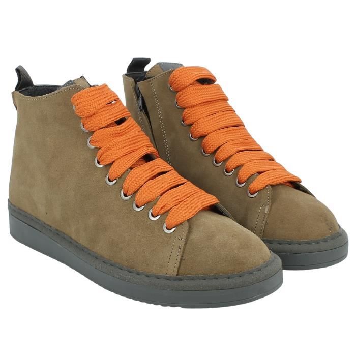 Keds Sneaker Donna Contest – Lacci, Tomaia In Pelle Scamosciata, Colore Farina D’avena/Cuoio, Taglia 36 EU