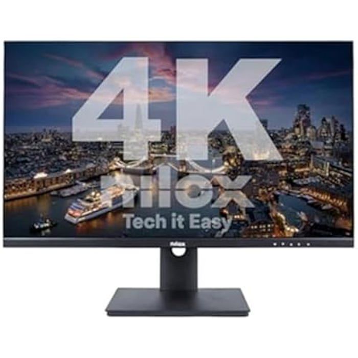 Nilox Monitor 27" Nxm274kd11 Ips 4k 350 2hdmi Dp Usb 5ms Écran Plat De Pc 68,6 Cm (27") 3840 X 2160 Pixels 4k Ultra Hd Noir - vue 4