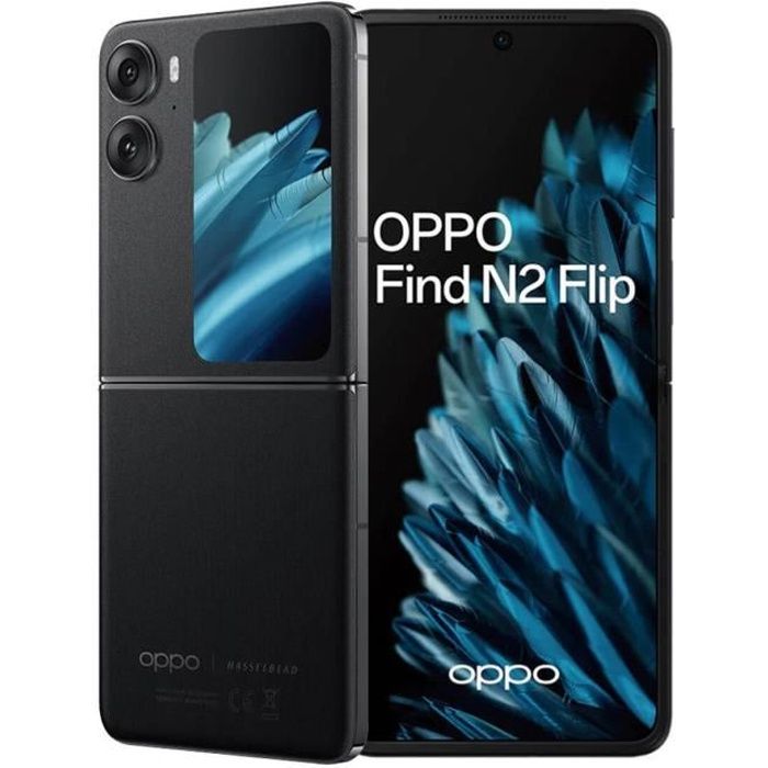 OPPO Find N2 Flip 5G 8 Go/256 Go Noir (Astral Black) Double SIM CPH2437 OPPO Find N2 Flip 5G 8 Go/256 Go Noir (Astral Black) Double SIM CPH2437