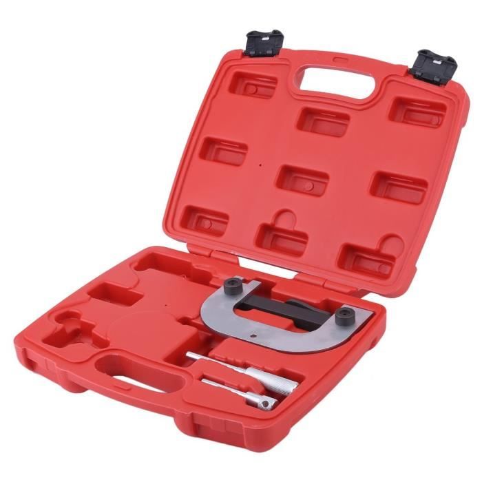 Kit 3 Outils De Contrôle Courroie Distribution - Jauge Usure Et Tension Pour Moteurs PSA, GM 1.0/1.2 - 8