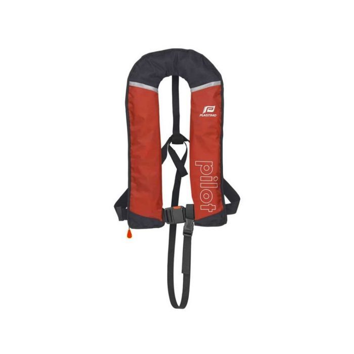 Comparer les prix de Gilet Pilot 275N automatique avec harnais - rouge - PLASTIMO - Gilet de sauvetage