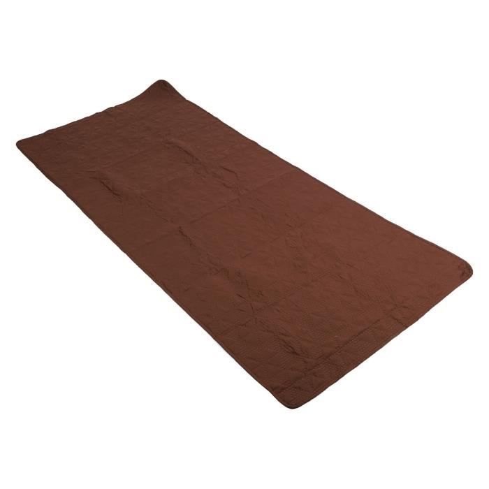 Housse de lit imperméable pour chien - SHIPENOPHY - Marron - Antidérapante - Lavable - Design contemporain