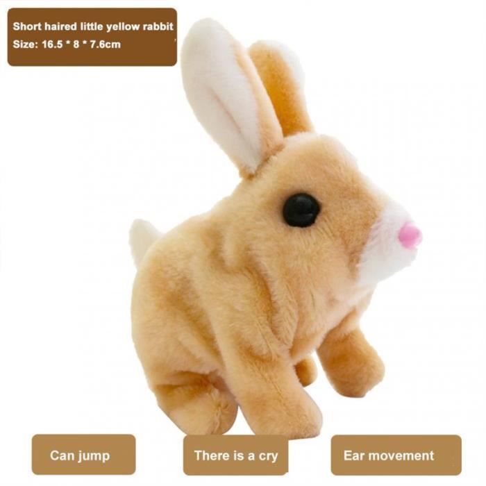 VGEBY Jouet lapin électrique Jouet de Lapin électrique, Jouet de Lapin de Robot de Musique pour