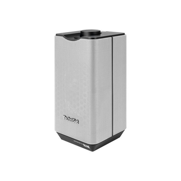 TechniSat AudioMaster MR1 - Haut-parleur - sans fil - Bluetooth, Wi-Fi - 30 Watt - noir, argenté(e)