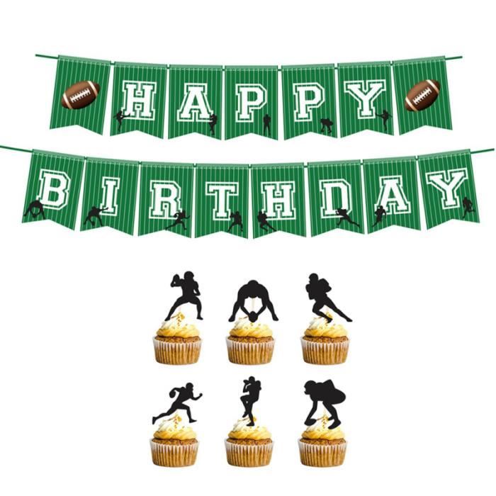 25 Pcs Rugby Theme Banniere Decoration Fete D Anniversaire Gateau Topper Garcons Parti Ballon Decoratif Pompe Pour Ballon Cdiscount Maison 25 Pcs Rugby Theme Banniere Decoration Fete D Anniversaire Gateau Topper Garcons Parti Ballon Decoratif Pompe Pour Ballon Cdiscount Maison