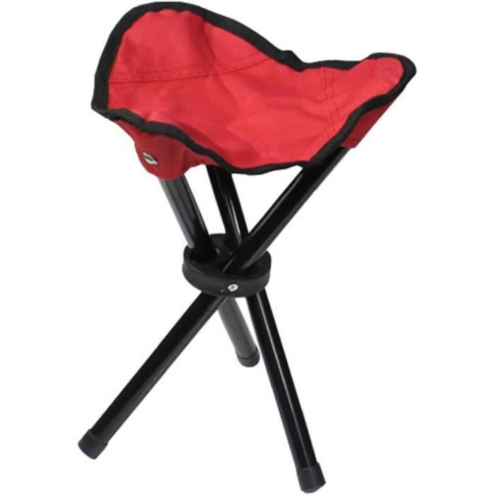 Perfeclan Tabouret De Camping Pliable Léger En Aluminium - Siège Portable Pour Randonnée, Pêche Et Jardin
