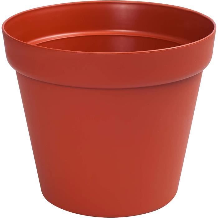 Bac A Fleurs Rond Riviera Soleilla - Plastique - Diametre 60 Cm Vert Argile 673f27e961d1976288005b77