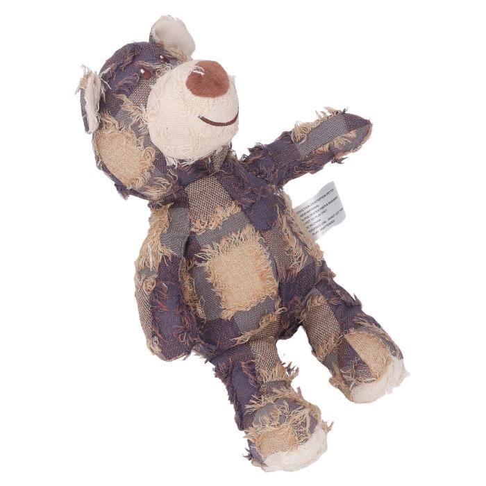 Meilleurs prix pour Jouet pour Chien - VGEBY - Ours en Peluche Squeaky - Indestructible - Durable - Blanc