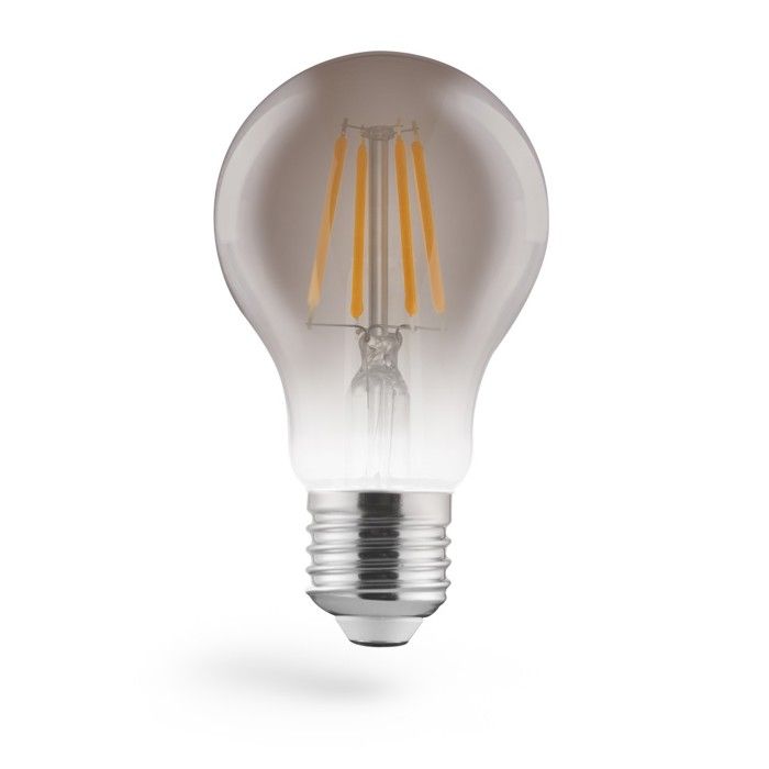 Ampoule filament LED - XAVAX - E27 340 lm - 6W - Blanc chaud - Verre teinté fumé Ampoule filament LED - XAVAX - E27 340 lm - 6W - Blanc chaud - Verre teinté fumé