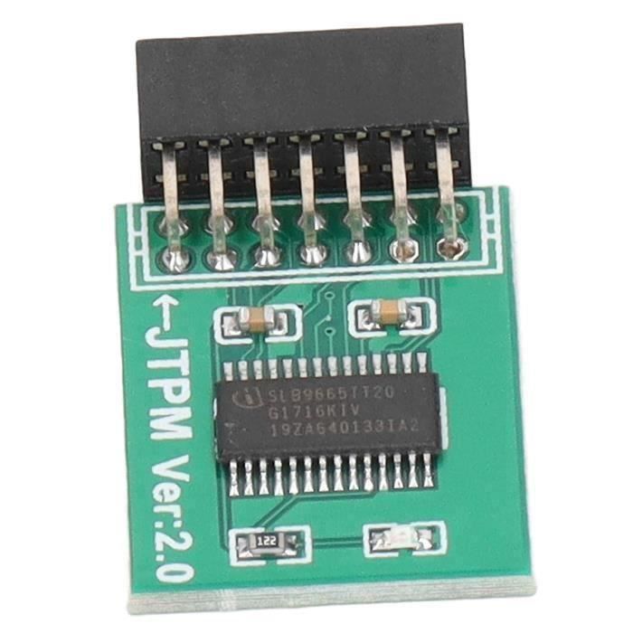 Rabais tpm board carte tpm 14 broches pour module msi tpm 20 interface