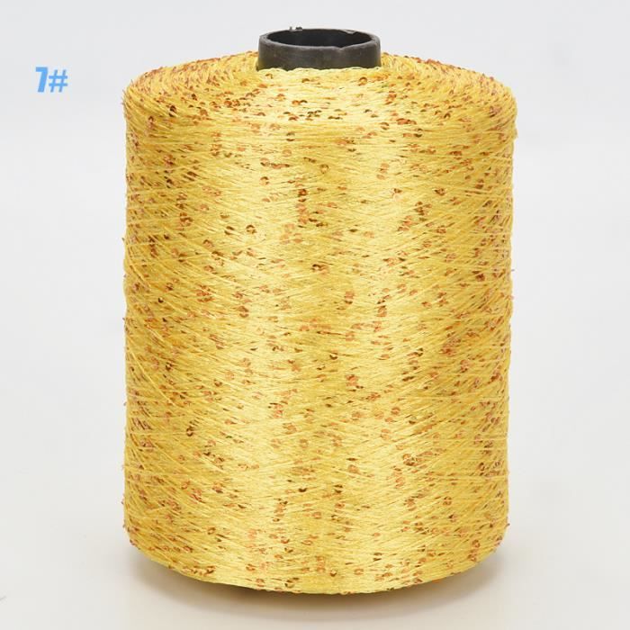 Fil à Coudre Soie 100% – Cône 100g – Couleur Beige (marron) – 2/60 NM – YTYF