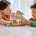 LEGO® 41702 Friends La Péniche, Jouet Bateau pour Enfants dès 7 ans avec Jardin, 4 Mini-Poupées, Figurines Animaux, Set Nature-1
