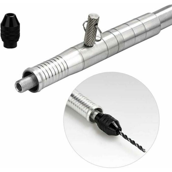 Arbre Flexible 104cm Pour Perceuse Et Meuleuse - Adaptateur Extension 3,2mm Avec Mandrin