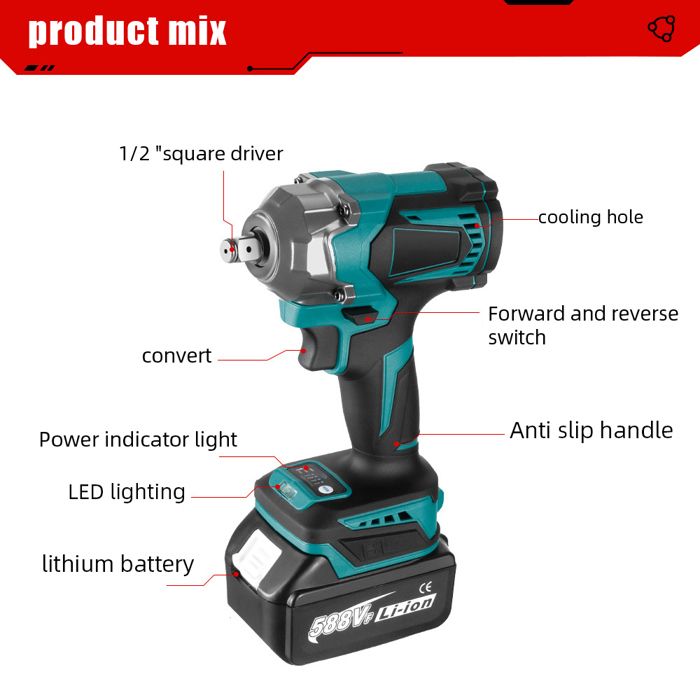 Bosch Professional 18V System visseuse à chocs sans-fil GDR 18V-160 C
