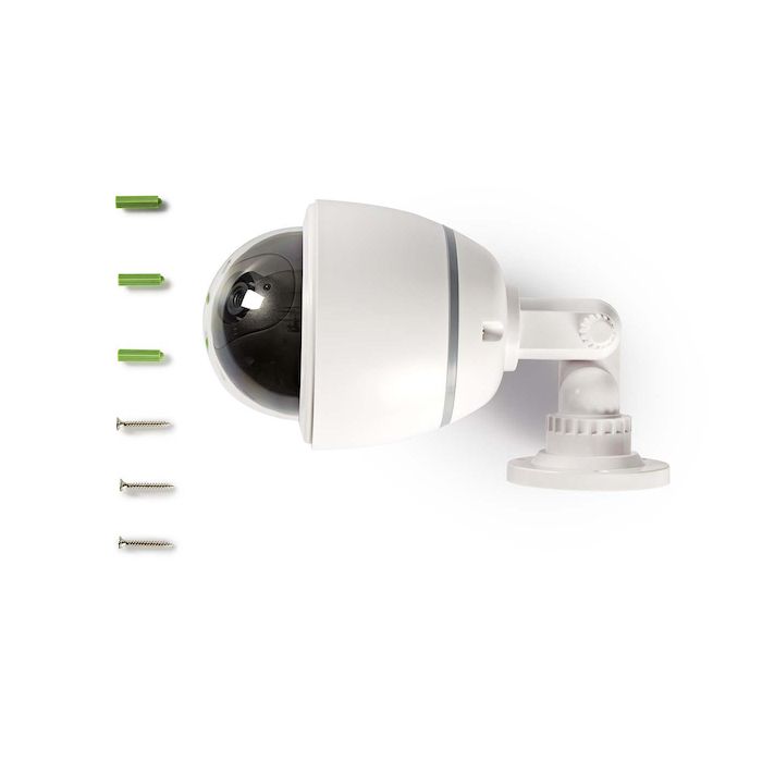 Caméra De Surveillance Factice Motorisée LIFEBOX - LED Clignotante + Détecteur Mouvement - Intérieur/Extérieur