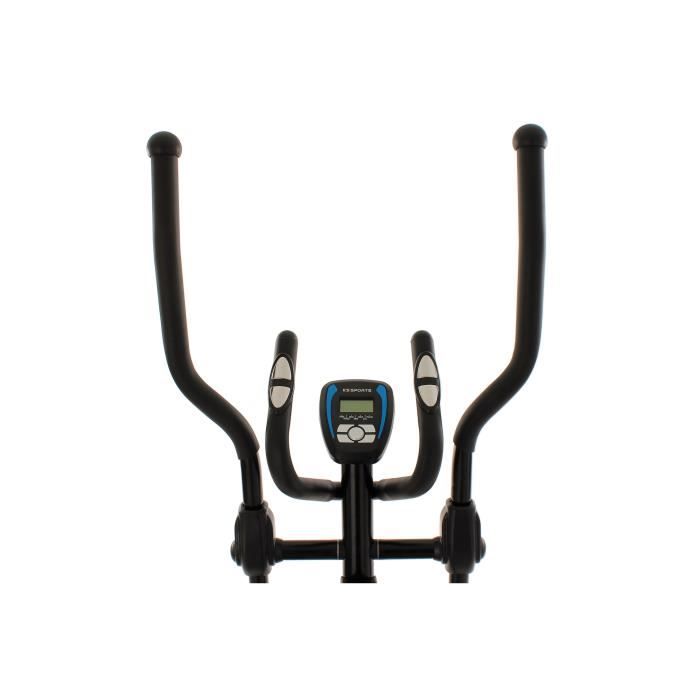 Velo elliptique KS Sports 200F bleu noir Cdiscount Sport