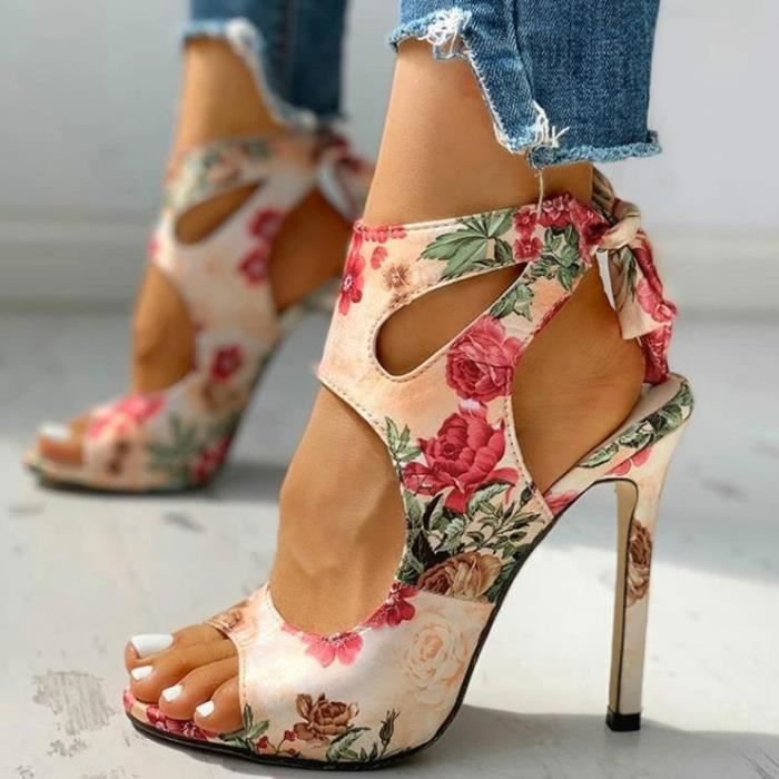 Escarpins Femme Talons hauts Grande taille ete nouveau Rose jianchuqiao Achat Vente Escarpins Femme Talons hauts Grande taille ete nouveau Rose jianchuqiao pas cher Cdiscount