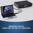 de Capture VidéO USB, Convertisseur Audio-VidéO pour RCA Vers USB, Conversion VHS Mini DV VCR Hi8 DVD en NuméRique ACQUISITION CARD-2