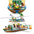 LEGO® 41702 Friends La Péniche, Jouet Bateau pour Enfants dès 7 ans avec Jardin, 4 Mini-Poupées, Figurines Animaux, Set Nature-2