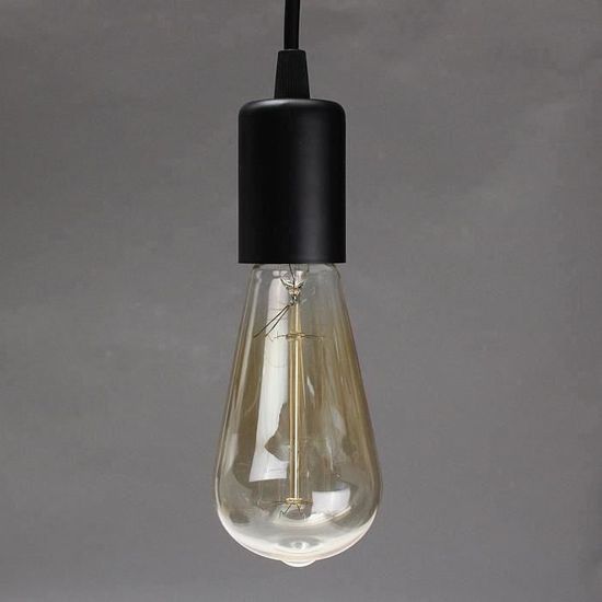 Douille E27 Avec Interrupteur Et Câble De 2m - HOTUT - Support D'ampoule à Suspendre Ou Fixer - Pour Création Lampes DIY, Abat-jour