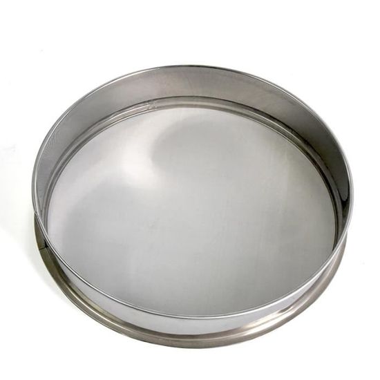 Tamis Rond Acier Inox GALPADA - Maille Fine 200 Pour Poterie, Filtration Glaçure, Peinture, Argile - Outil Céramique