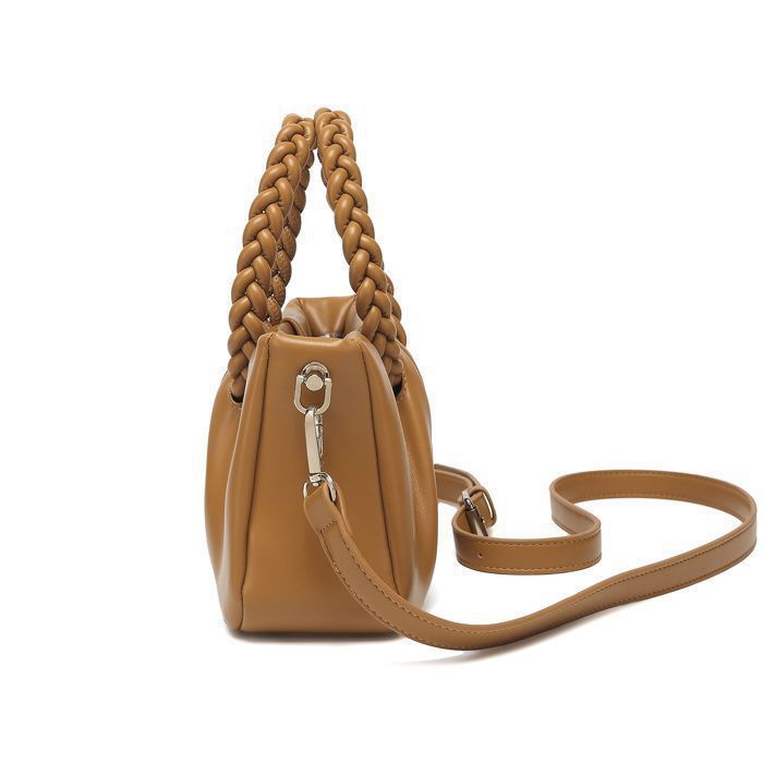 Sac à Bandoulière Femme En Cuir Véritable - Vintage, Sangle Réglable, Taille Moyenne (23x17x7 Cm) - 8