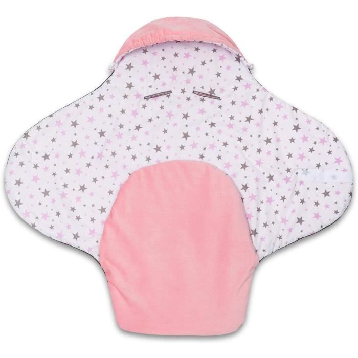 Nid D'Ange Bébé Bellochi – Chancelière Universelle Ultra-Douce Pour Poussette, Siège Auto, Landau
