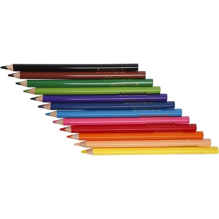 Mallette de dessin pour enfants - 80 pcs - Crayon de coloriage - Creavea
