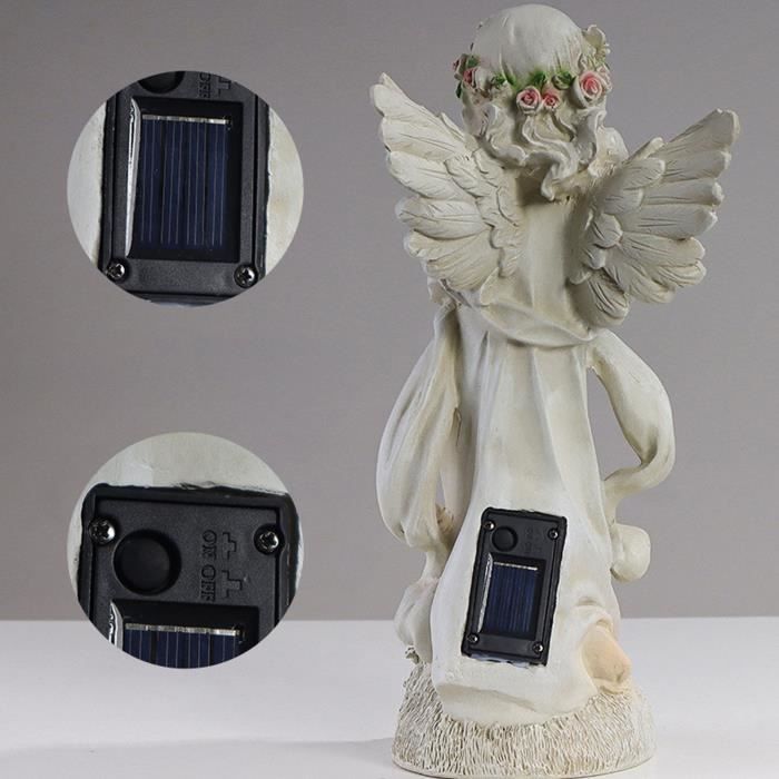 Statuette Ange Gardien En Cristal Opale - 3,8cm - Décoration Intérieure Ou Cadeau Symbolique